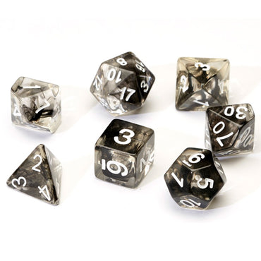 RPG Dice Set: Black Cloud