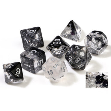 Sirius Dice: Spades Translucent RPG Set