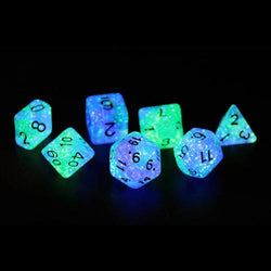 Sirius Dice: Peacock Glowworm RPG Set