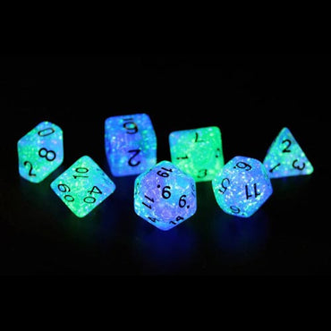 Sirius Dice: Peacock Glowworm RPG Set