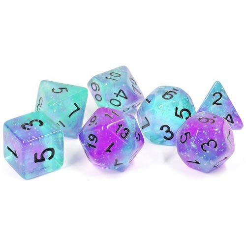 Sirius Dice: Peacock Glowworm RPG Set