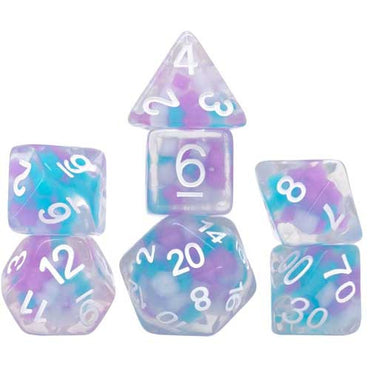 Sirius Dice: Cotton Candy Glowworm RPG Set