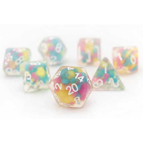 Sirius Dice RPG Set: Lucky Charm Glowworm