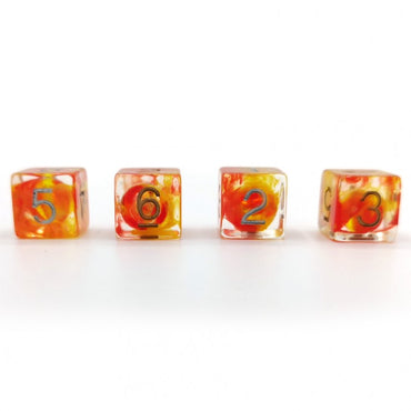 Sirius Dice: Fireball D6 Set