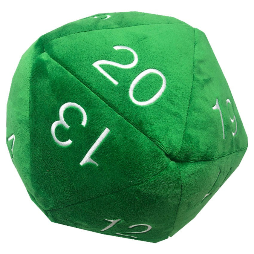 D20 Jumbo Plush: Green