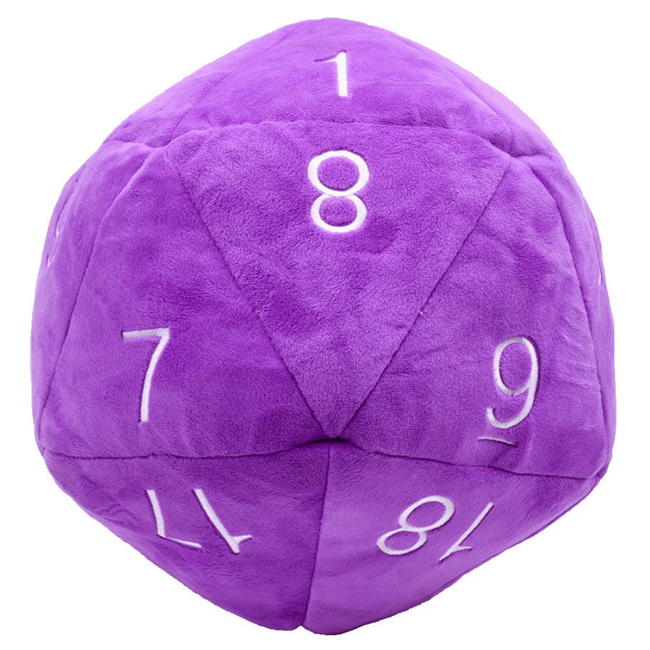 D20 Jumbo Plush: Purple