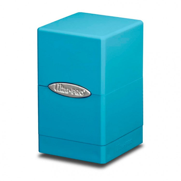 Satin Tower Deck Box: Light Blue