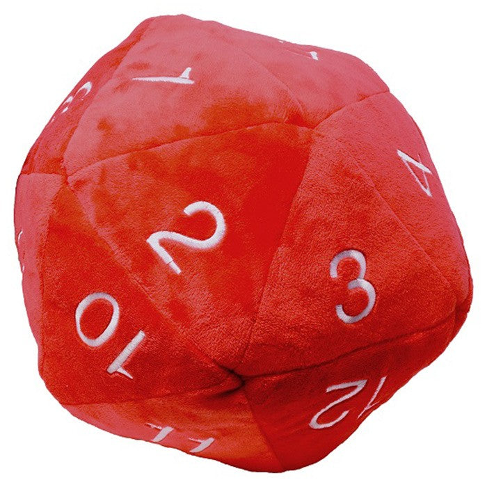 D20 Jumbo Plush: Red