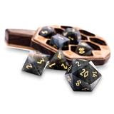Gemstone Dice: Blue Labradorite