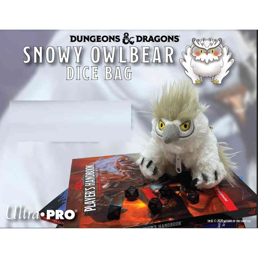 D&D Snowy Owlbear Gamer Pouch