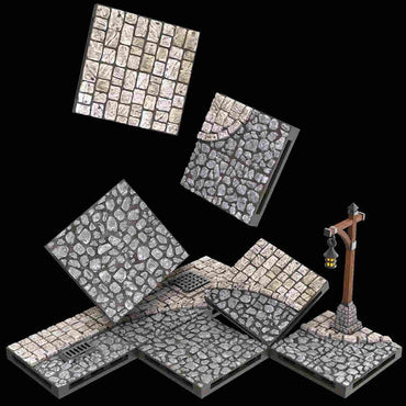 Warlock Tiles - Town Square
