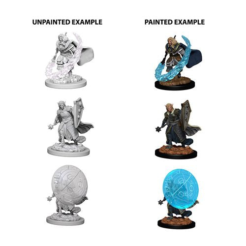 D&D Mini (W05): Male Elf Cleric