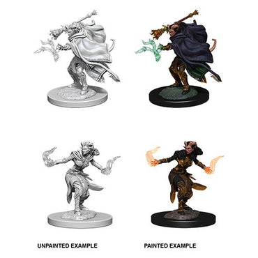 D&D Mini (W06): Female Tiefling Warlock