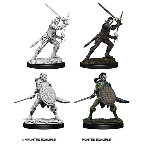 PF Deep Cuts Female Elf Fighter Mini (W