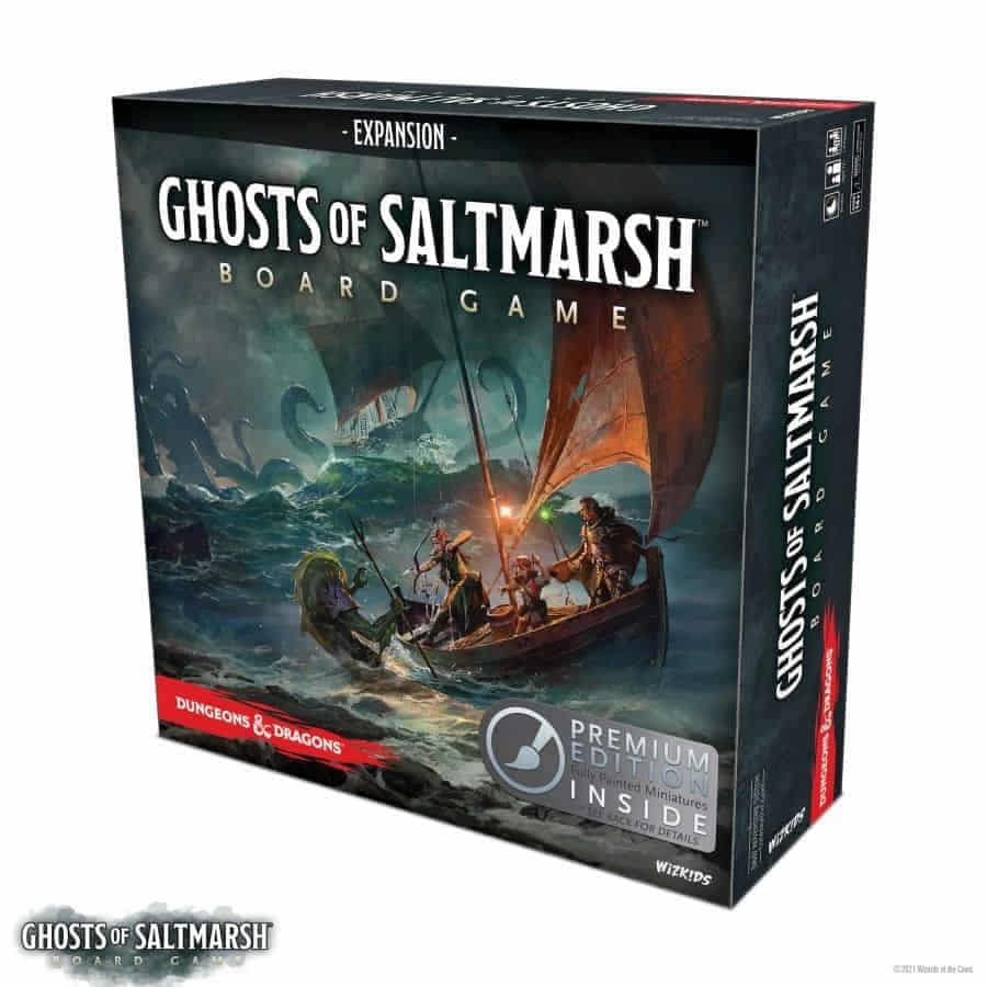 D&D Adventure System Board Game: Ghosts of Saltmarsh Expansion (Premium)