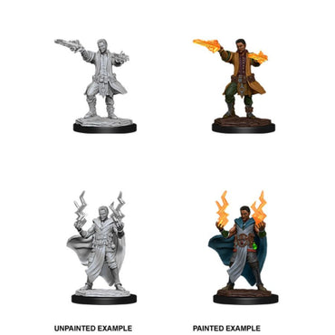 D&D Mini (W12): Male Human Sorcerer