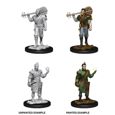 D&D Mini (W12): Male Half-Elf Bard