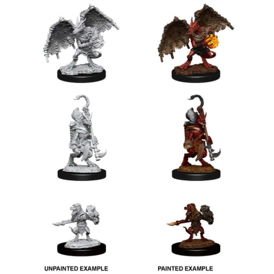 D&D Mini (W12): Kobold Inventor, Dragonshield, & Sorcerer