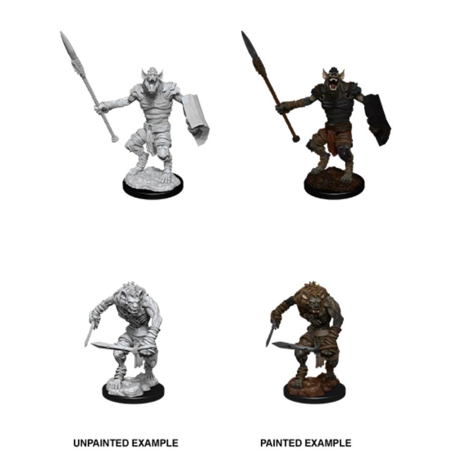 D&D Mini (W12): Gnoll & Flesh Gnawer