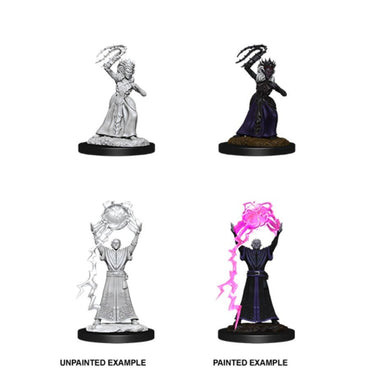 D&D Mini (W12): Drow Mage & Priestess