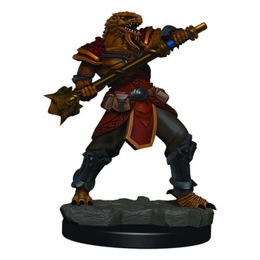 D&D Premium Painted Mini: Male Dragonborn Fighter