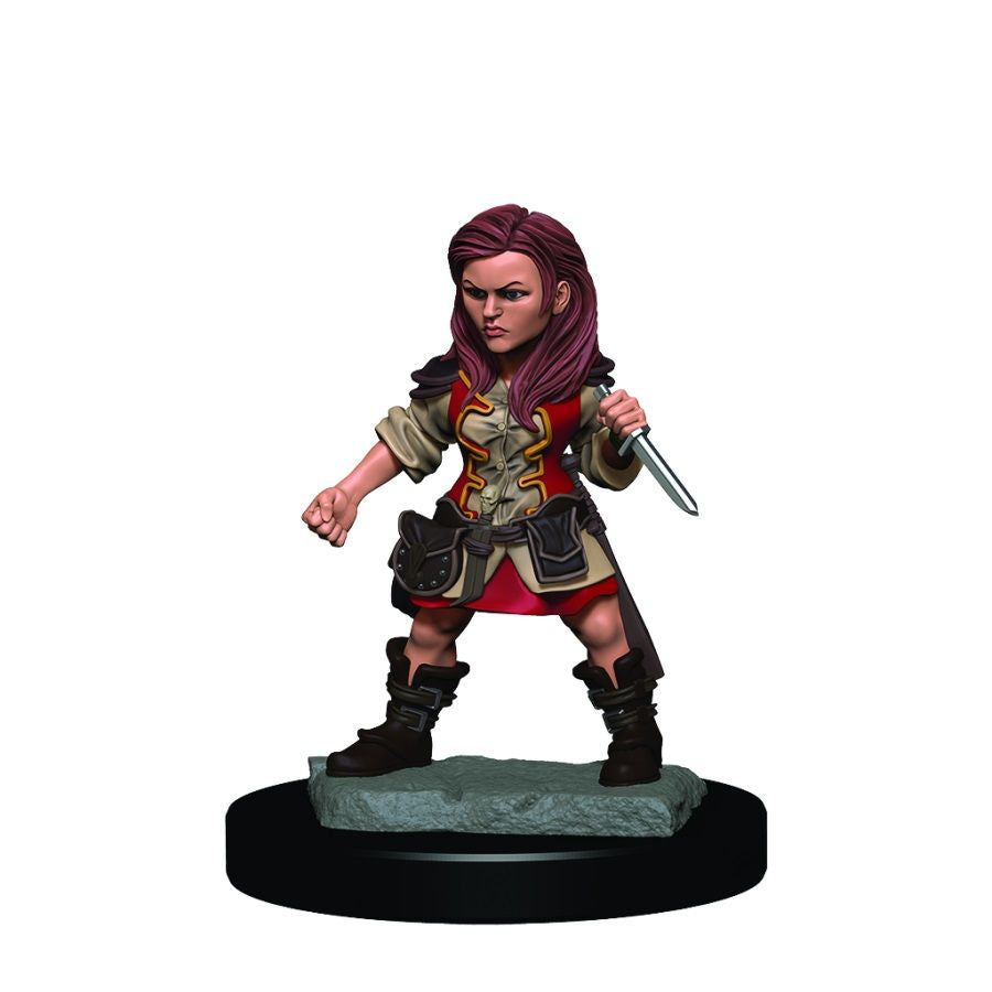 D&D Premium Painted Mini: Female Halfling Rogue