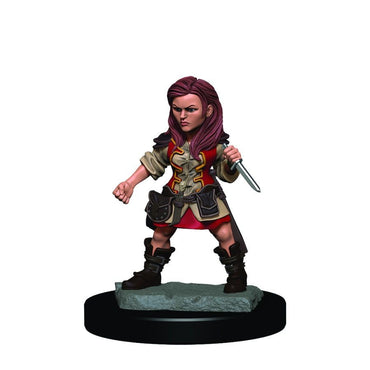 D&D Premium Painted Mini: Female Halfling Rogue