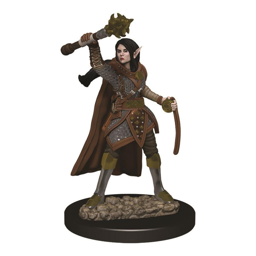 D&D Painted Mini (W03): Female Elf Cleric