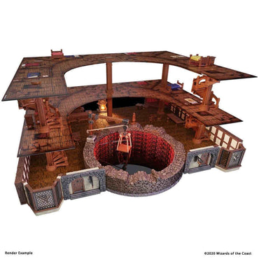 D&D Icons of the Realms Miniatures: The Yawning Portal Inn