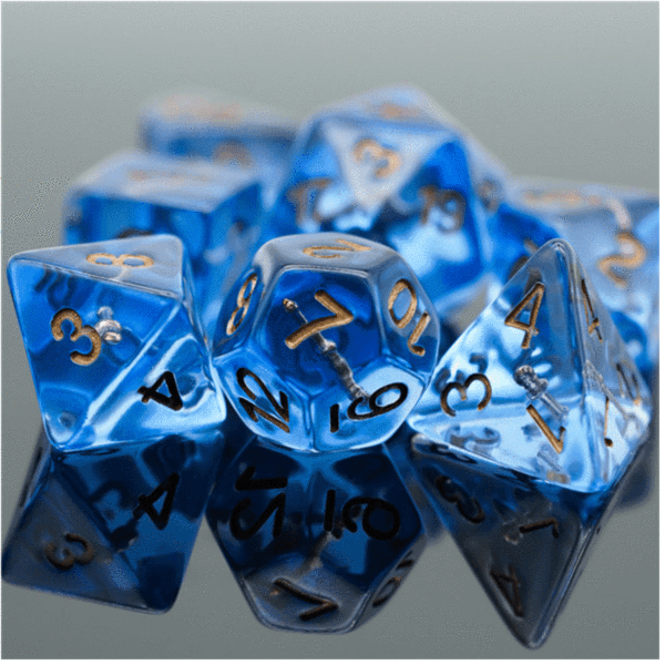 Wizard's Wand Class RPG Dice Set