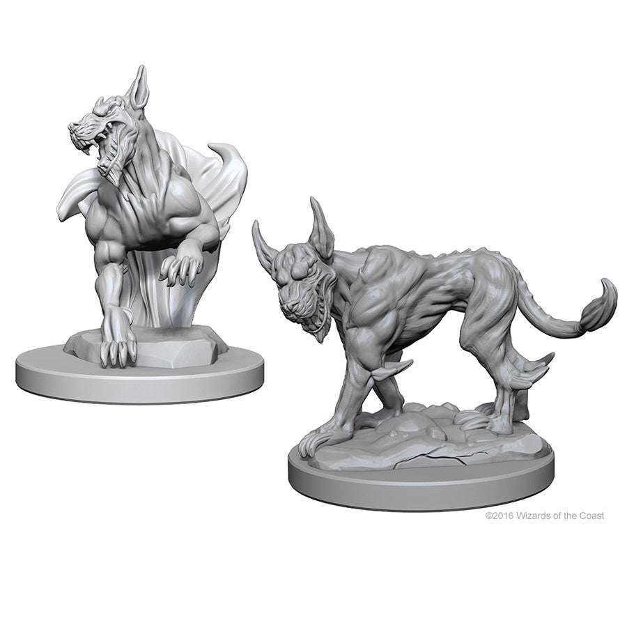 D&D Nolzur's Blink Dogs Mini (W1)