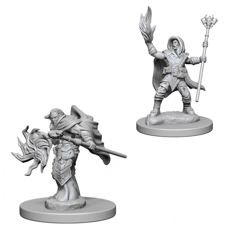 D&D Mini (W02): Male Elf Wizard