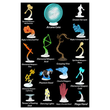 D&D Icons of the Realms Spell Effects: Arcane Fury & Divine Might