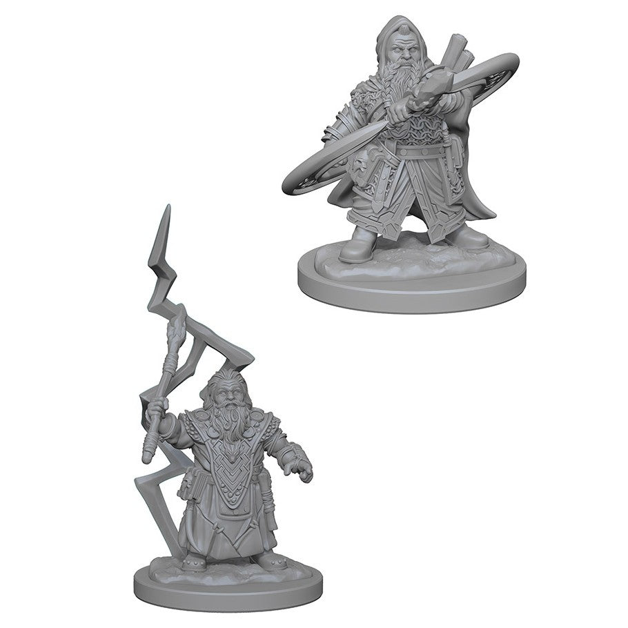 D&D Mini (W04): Male Dwarf Sorcerer