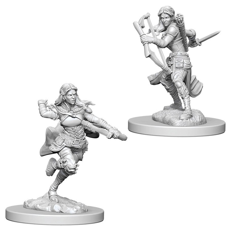 D&D Mini (W04): Female Air Genasi Rogue