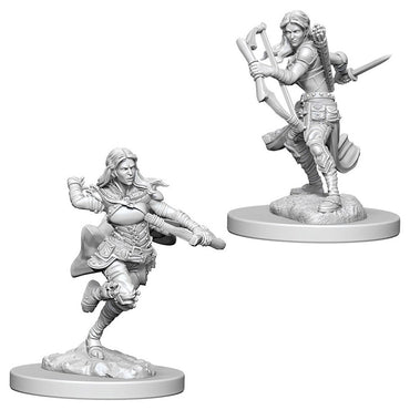 D&D Mini (W04): Female Air Genasi Rogue