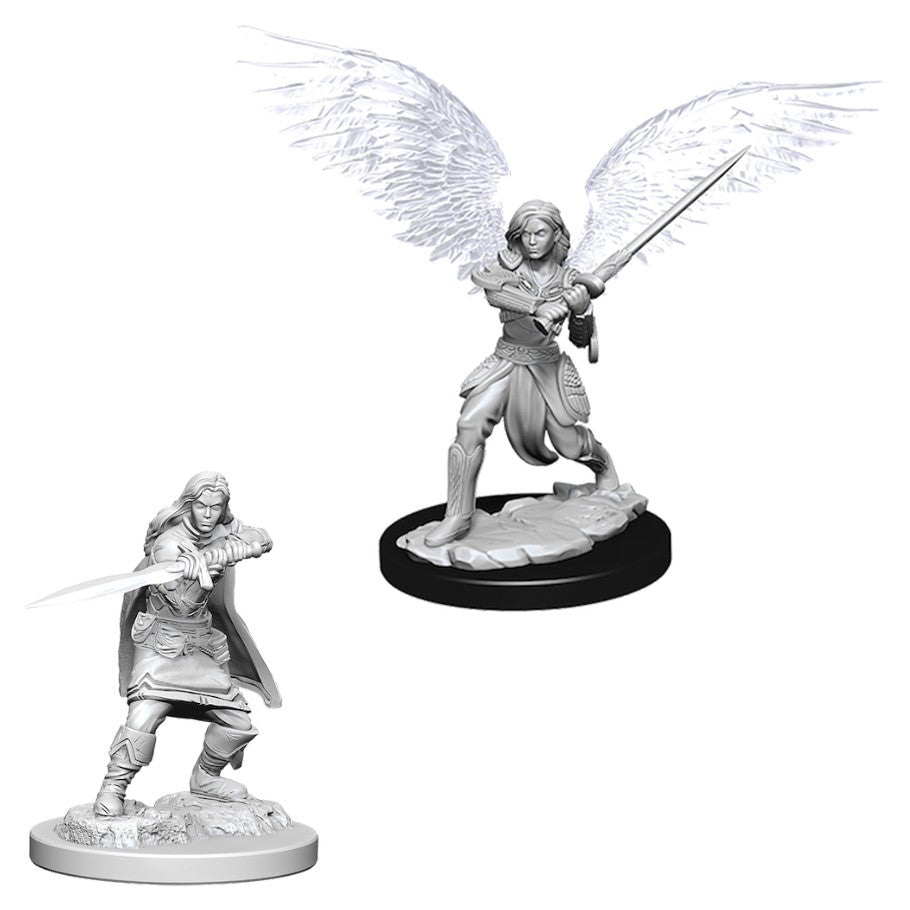 D&D Mini (W06): Female Aasimar Fighter
