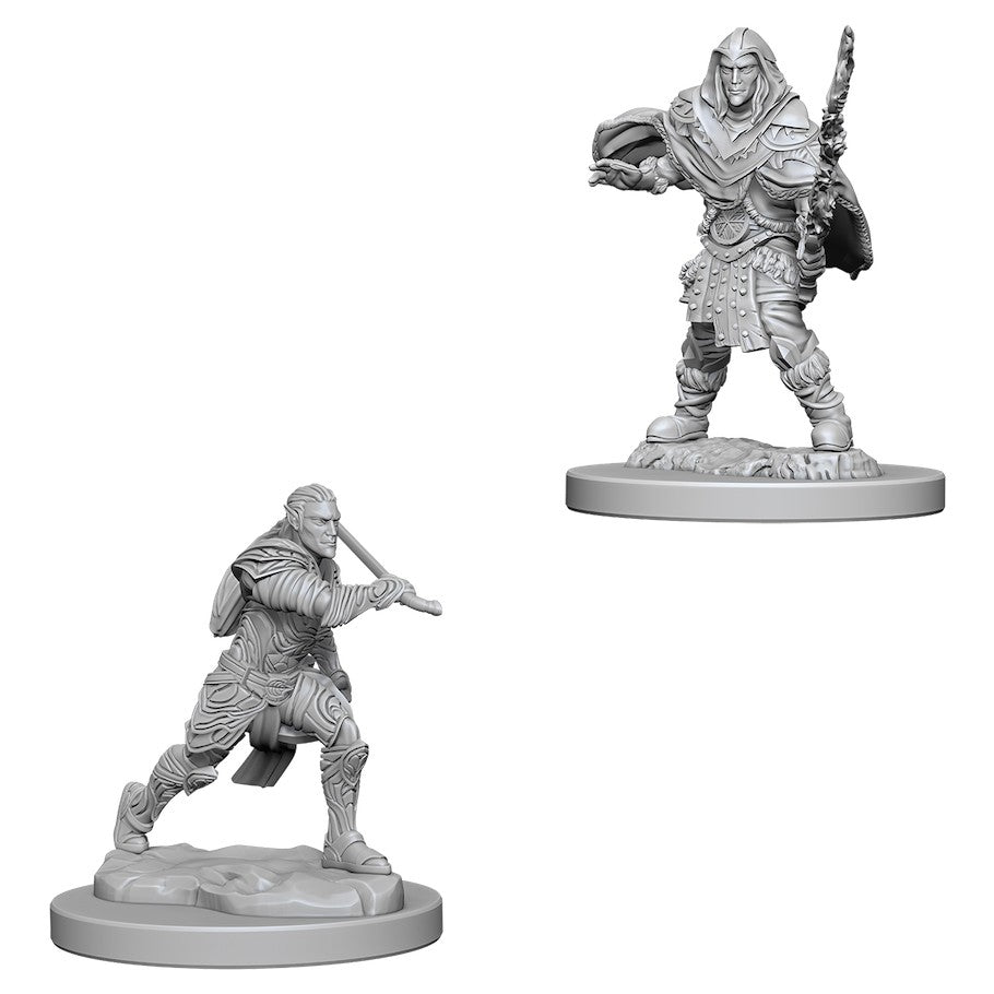 D&D Mini (W06): Male Elf Fighter