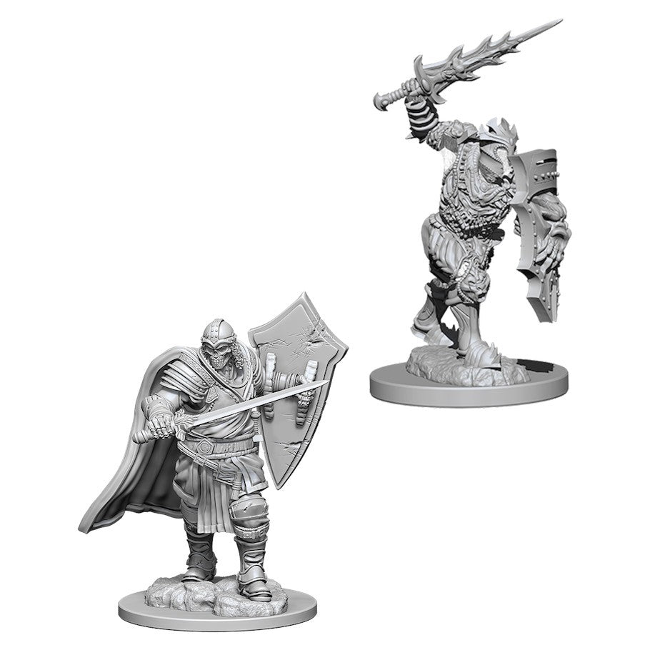 D&D Mini (W06): Death Knight & Helmed Horror