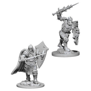 D&D Mini (W06): Death Knight & Helmed Horror