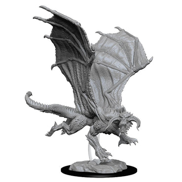 D&D Mini (W08): Young Black Dragon