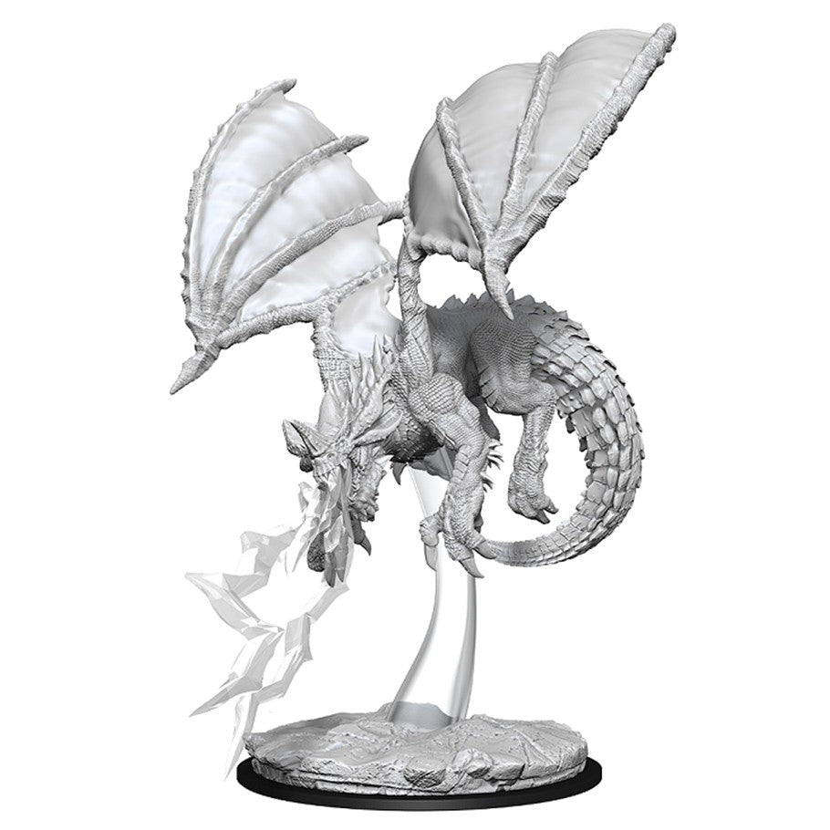 D&D Mini (W08): Young Blue Dragon