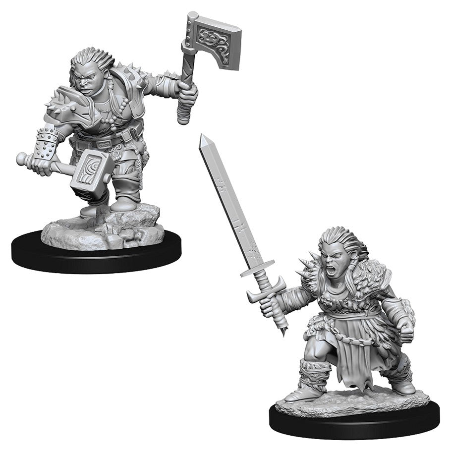 PF Female Dwarf Barbarian