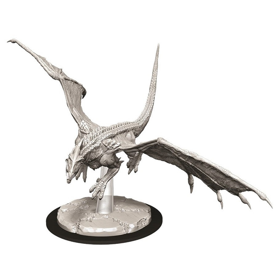 D&D Mini (W09): Young White Dragon