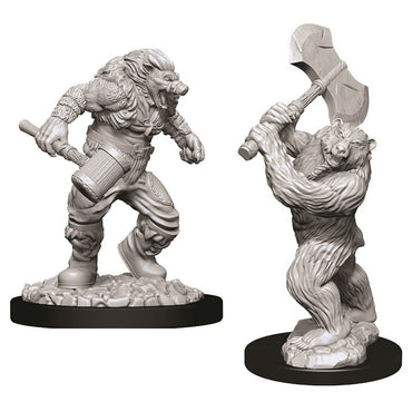 D&D Minis (W09): Wereboar & Werebear