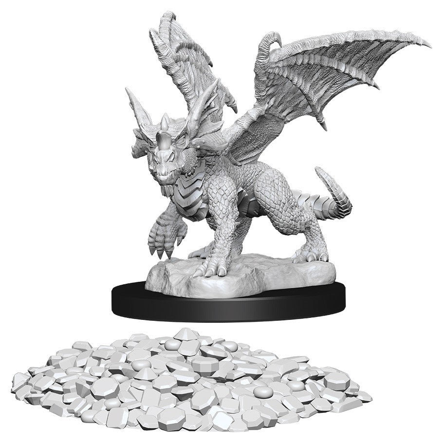 D&D Mini (W10): Blue Dragon Wyrmling