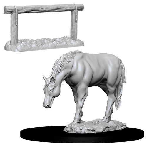 D&D Mini (W10): Horse & Hitch