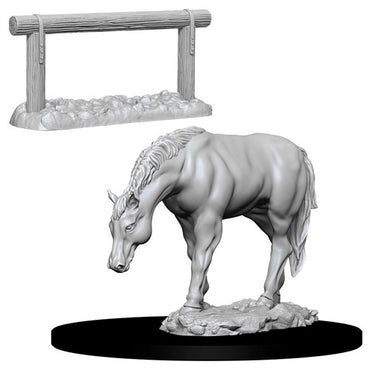 D&D Mini (W10): Horse & Hitch