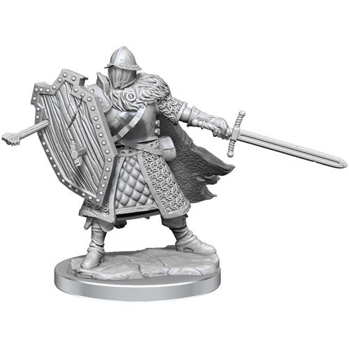 D&D Frameworks Mini (W01): Male Human Fighter