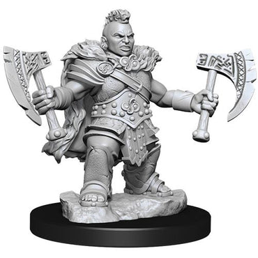 D&D Frameworks Mini (W01): Female Dwarf Barbarian